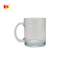 Hot Sale Custom printed 11oz Clear glass blank sublimation mugs for office